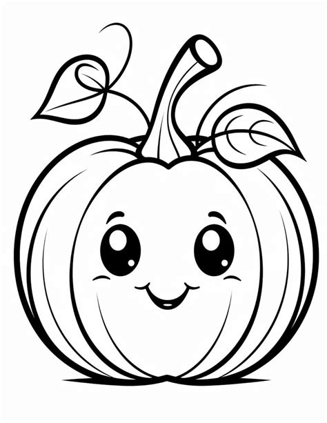 cute pumpkin coloring